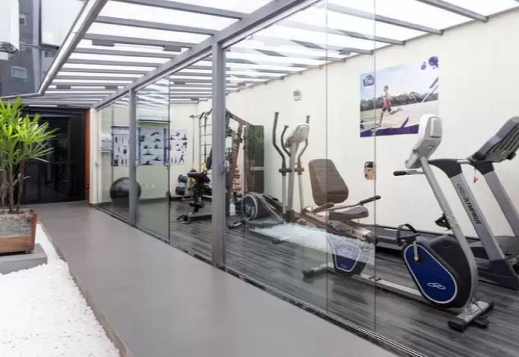 Royal Boutique Savassi Hotel Belo Horizonte Esterno foto The gym at the hotel